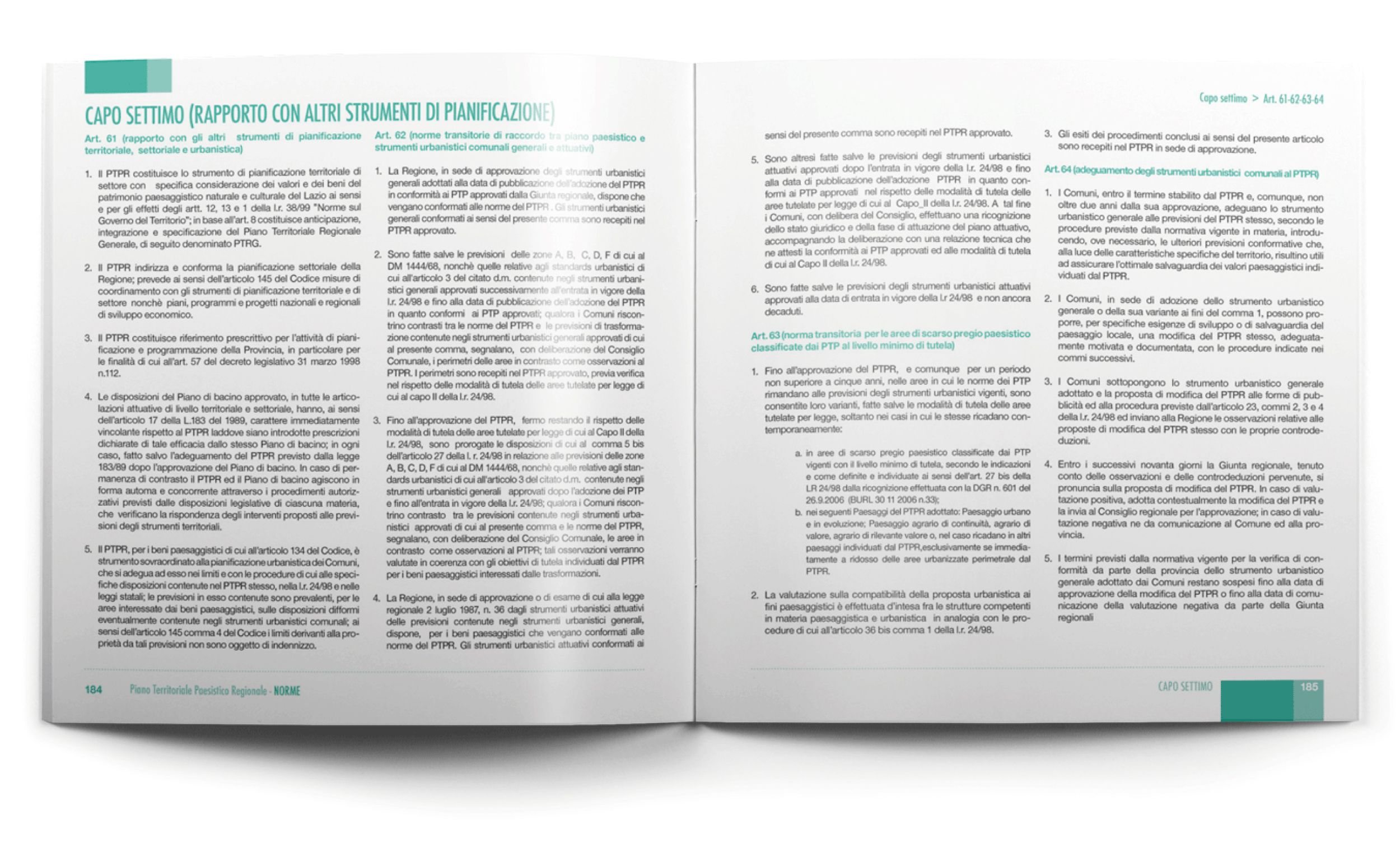 Regione Lazio - DRTU notebooks