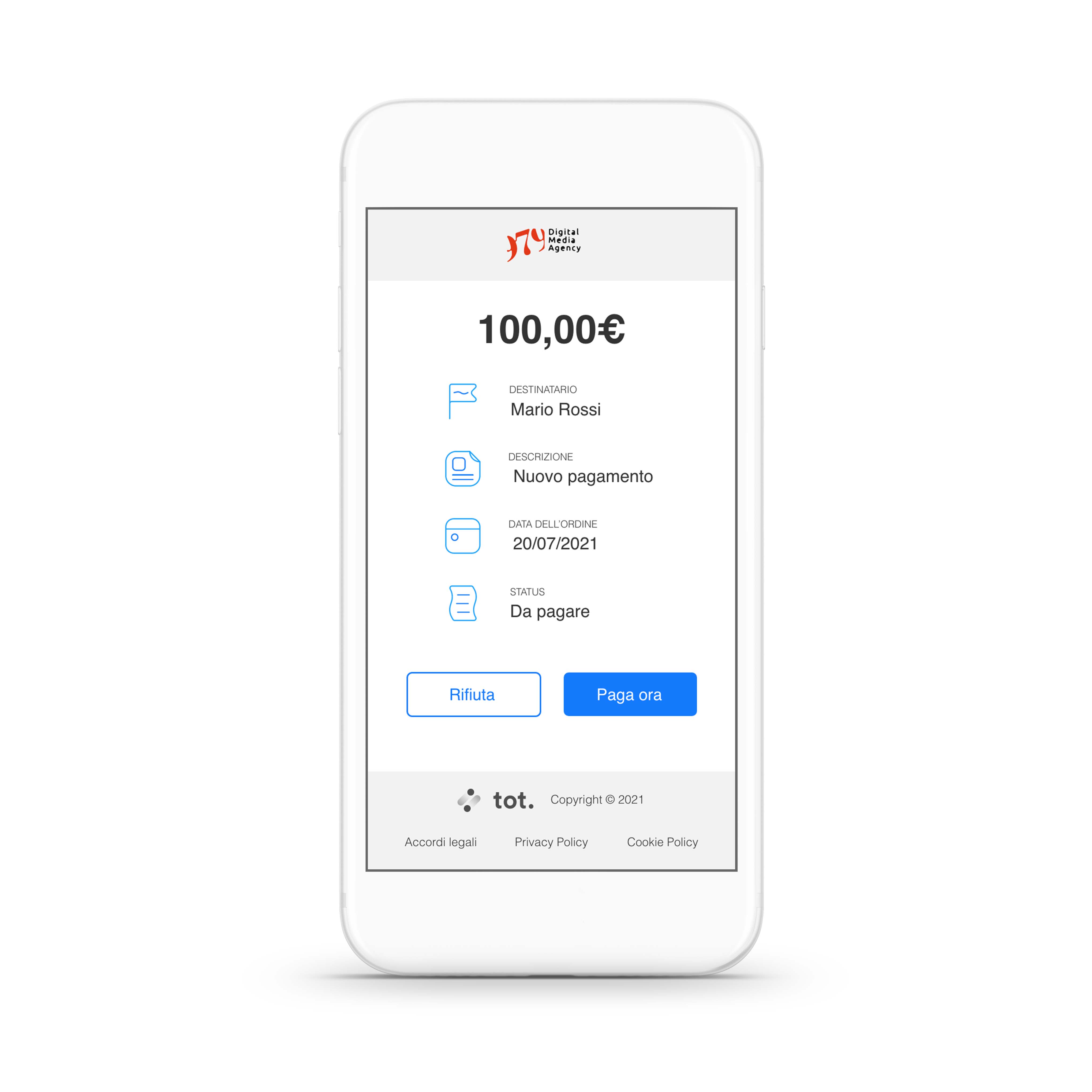 TOT - Piattaforma pagamento