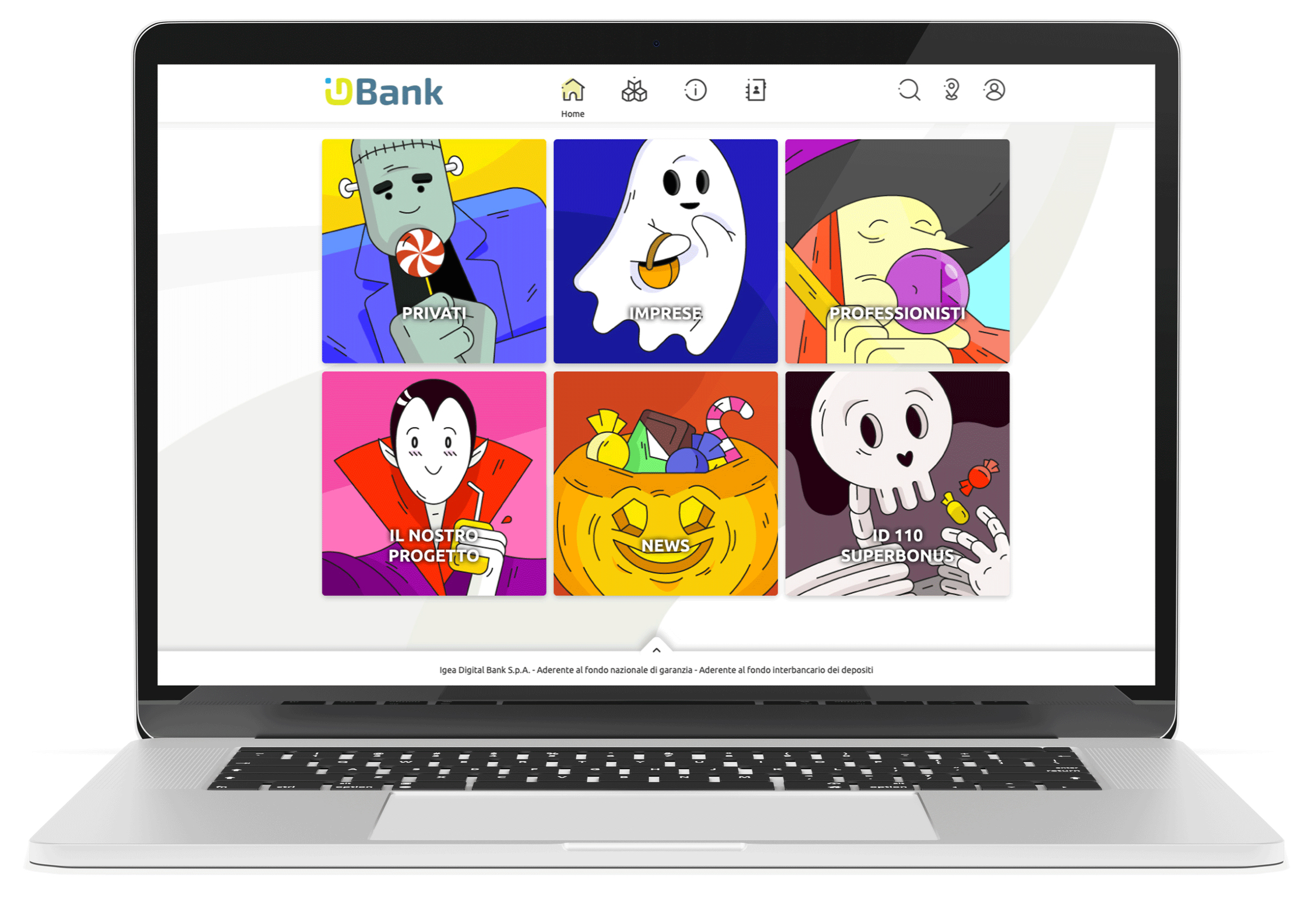 Igea Digital Bank - Cards game