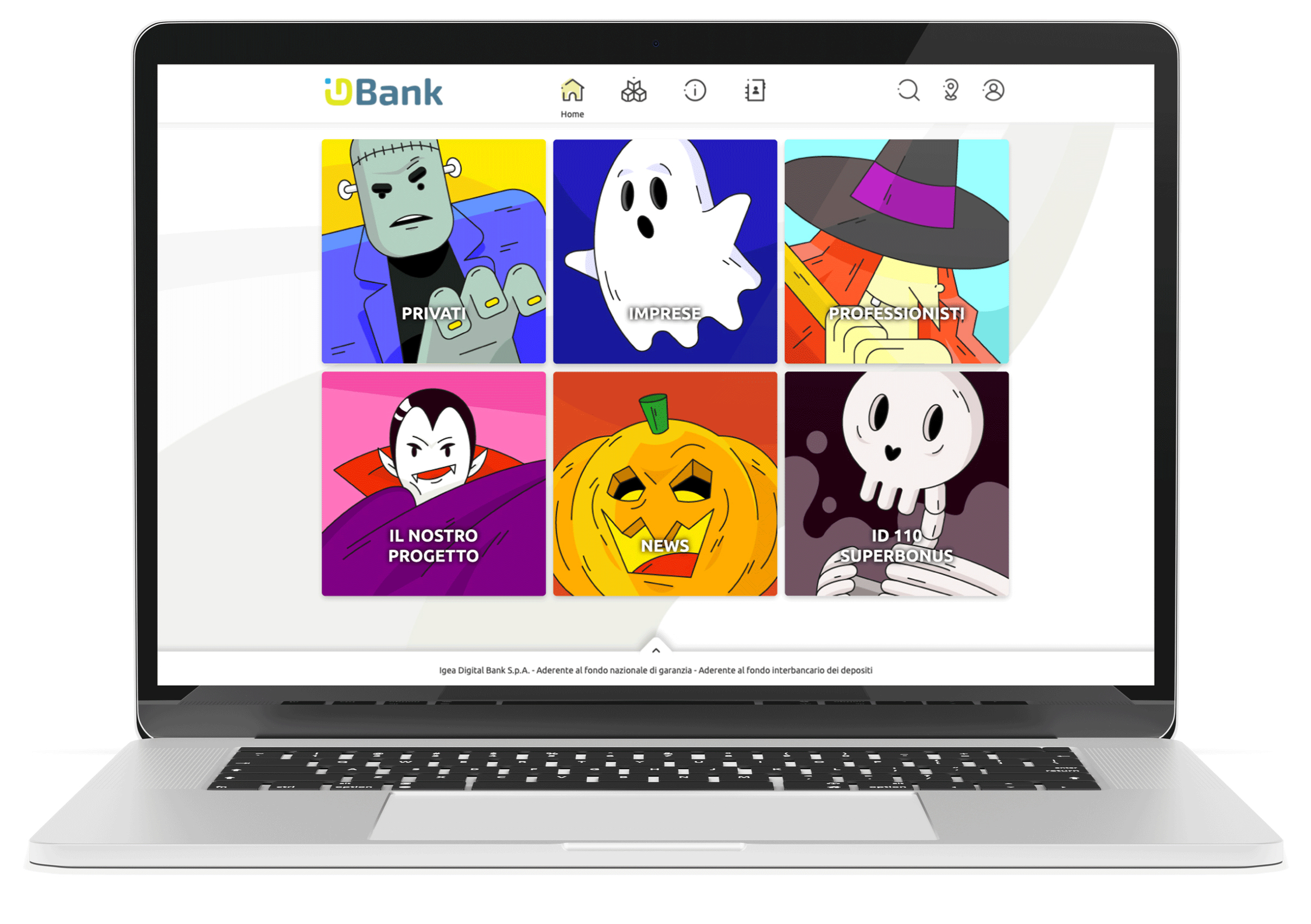 Igea Digital Bank - Cards game