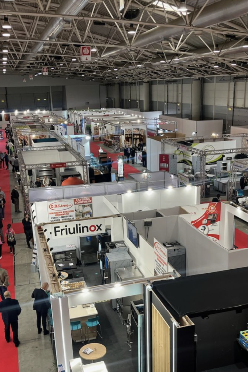 Roma Food Excel exhibition hall